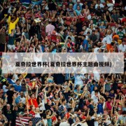 夏奇拉世界杯(夏奇拉世界杯主题曲视频)