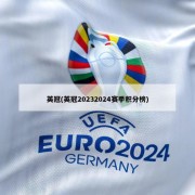 英冠(英冠20232024赛季积分榜)