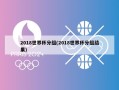 2018世界杯分组(2018世界杯分组结果)