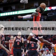 广州羽毛球论坛(广州羽毛球锦标赛)