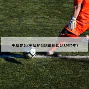 中超积分(中超积分榜最新比分2025年)