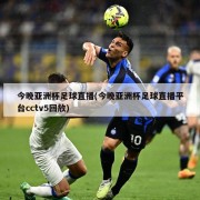 今晚亚洲杯足球直播(今晚亚洲杯足球直播平台cctv5回放)