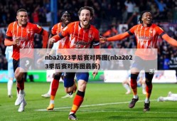 nba2023季后赛对阵图(nba2023季后赛对阵图最新)