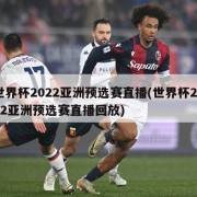 世界杯2022亚洲预选赛直播(世界杯2022亚洲预选赛直播回放)