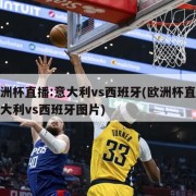 欧洲杯直播:意大利vs西班牙(欧洲杯直播意大利vs西班牙图片)