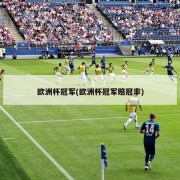 欧洲杯冠军(欧洲杯冠军赔冠率)