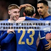 中央电视台一套广告价目表(中央电视台一套广告价目表中央视电视台跨年晚会)