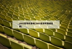 2002世界杯黑哨(2002世界杯黑哨后续)