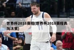世界杯2018赛程(世界杯2018赛程表淘汰赛)