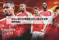 热火vs骑士全场录像(热火vs骑士冲进赛场的球迷)