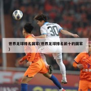 世界足球排名国家(世界足球排名前十的国家)