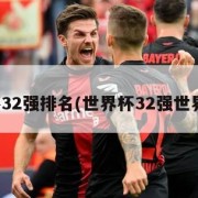 世界杯32强排名(世界杯32强世界排名)