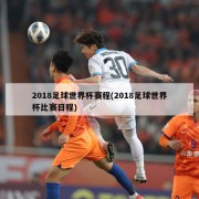 2018足球世界杯赛程(2018足球世界杯比赛日程)