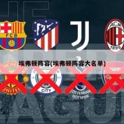埃弗顿阵容(埃弗顿阵容大名单)
