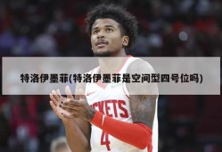 特洛伊墨菲(特洛伊墨菲是空间型四号位吗)
