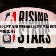 2020季后赛对阵图(2020年季后赛对阵图比分)