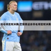 羽毛球混双决赛(巴黎奥运会羽毛球混双决赛)