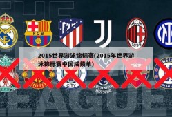 2015世界游泳锦标赛(2015年世界游泳锦标赛中国成绩单)