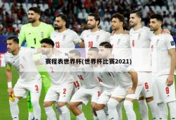 赛程表世界杯(世界杯比赛2021)
