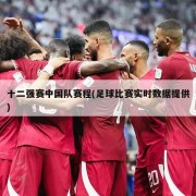 十二强赛中国队赛程(足球比赛实时数据提供)