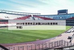 2010年世界杯总决赛(2018年世界杯分组)