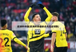 欧洲杯四强(欧洲杯四强非点乌龙进球数)