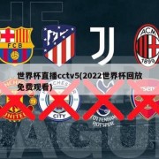 世界杯直播cctv5(2022世界杯回放免费观看)