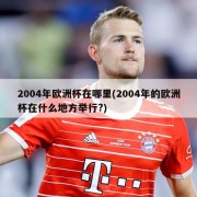 2004年欧洲杯在哪里(2004年的欧洲杯在什么地方举行?)