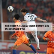 短道速滑世界杯上海站(短道速滑世界杯上海站2019武大靖受伤)