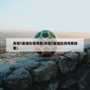 央视5直播在线观看(央视5直播在线观看回看)