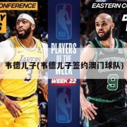 韦德儿子(韦德儿子签约澳门球队)