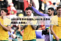 2002年世界杯韩国队(2002年世界杯韩国队主教练)