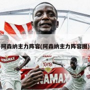 阿森纳主力阵容(阿森纳主力阵容图)