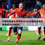 中国宣布申办世界杯2034(中国宣布申办世界杯2030城市)