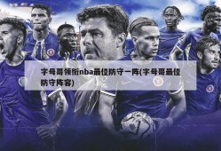 字母哥领衔nba最佳防守一阵(字母哥最佳防守阵容)