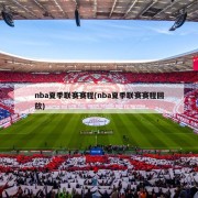 nba夏季联赛赛程(nba夏季联赛赛程回放)