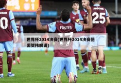 世界杯2014决赛(世界杯2014决赛德国贺伟解说)