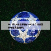 2015年女排世界杯(2015年女排世界杯夺冠完整回放)