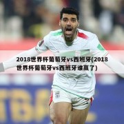 2018世界杯葡萄牙vs西班牙(2018世界杯葡萄牙vs西班牙谁赢了)