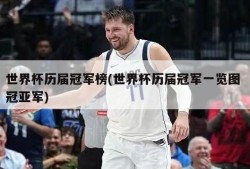 世界杯历届冠军榜(世界杯历届冠军一览图 冠亚军)