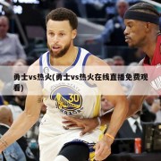 勇士vs热火(勇士vs热火在线直播免费观看)