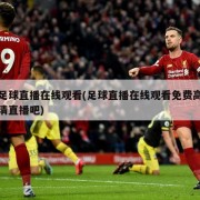 足球直播在线观看(足球直播在线观看免费高清直播吧)