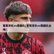 葡萄牙队vs德国队(葡萄牙队vs德国队全场)