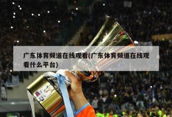 广东体育频道在线观看(广东体育频道在线观看什么平台)