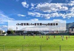 cba星锐赛(cba星锐赛mvp历届名单)