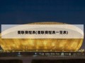 曼联赛程表(曼联赛程表一览表)