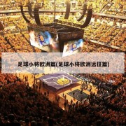 足球小将欧洲篇(足球小将欧洲远征篇)