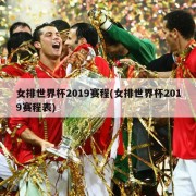 女排世界杯2019赛程(女排世界杯2019赛程表)