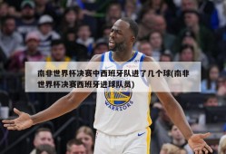 南非世界杯决赛中西班牙队进了几个球(南非世界杯决赛西班牙进球队员)
