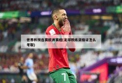 世界杯预选赛欧洲赛程(足球教练资格证怎么考取)